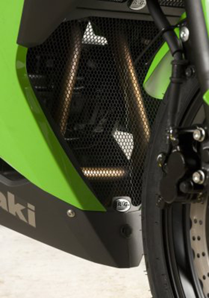 R&G Racing Downpipe Grille for Kawasaki Ninja 250 '13-17 & Ninja 300 '12-18 R&G Racing Downpipe Grille for Kawasaki Ninja 250 '13-17 & Ninja 300 '12-18